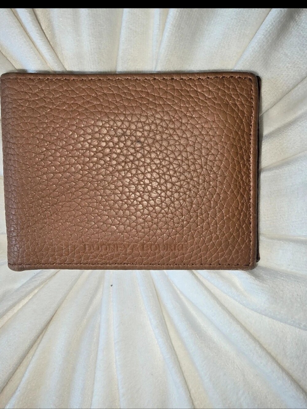 Dooney & Bourke Men's Pebbled Leather Bifold Wallet